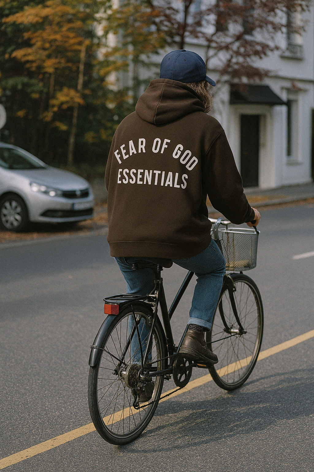 After - Clothing Replaced with Fear of God Hoodie
